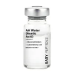 AA Water (Acetic Acid) research peptide vial, Easy Peptides