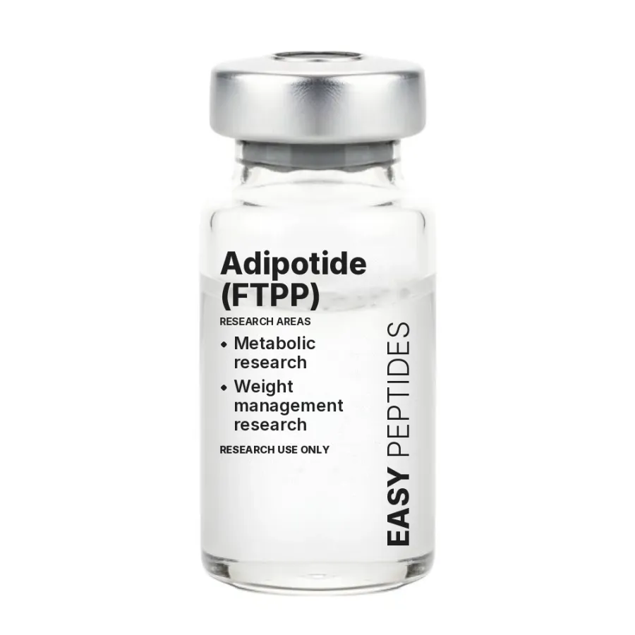 Adipotide (FTPP) vial Adipotide (FTPP) research peptide vial, Easy Peptides