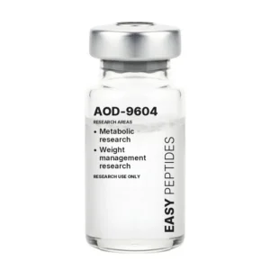 AOD-9604 research peptide vial, Easy Peptides