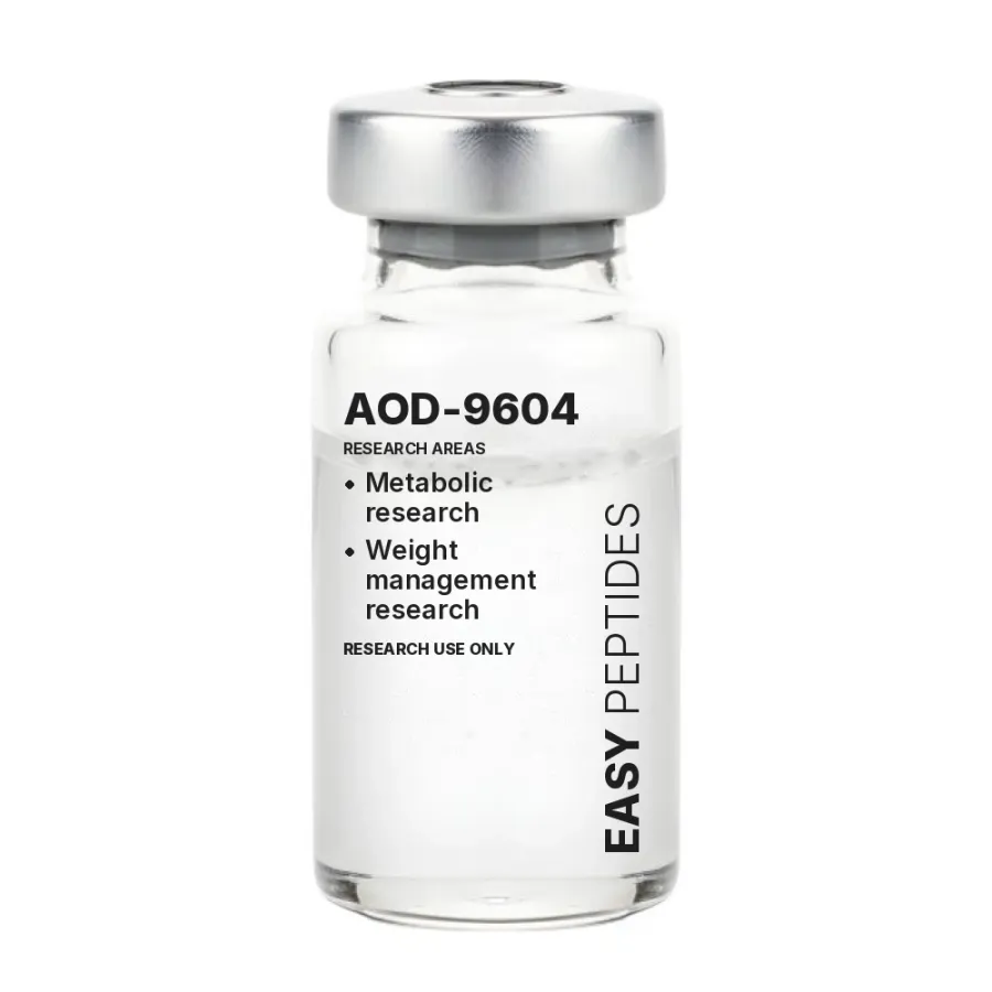 AOD-9604 vial AOD-9604 research peptide vial, Easy Peptides
