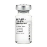 BPC-157 + TB-500 (Wolverine) research peptide vial, Easy Peptides