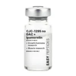 CJC-1295 no DAC + Ipamorelin research peptide vial, Easy Peptides