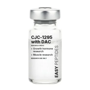 CJC-1295 with DAC research peptide vial, Easy Peptides