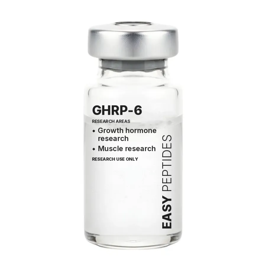 GHRP-6 vial GHRP-6 research peptide vial, Easy Peptides