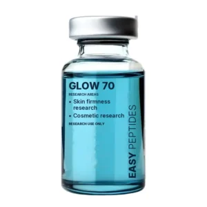 GLOW 70 research peptide vial, Easy Peptides