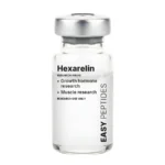 Hexarelin research peptide vial, Easy Peptides