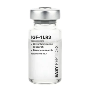 IGF-1 LR3 research peptide vial, Easy Peptides