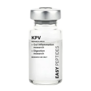 KPV research peptide vial, Easy Peptides