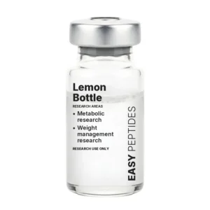 Lemon Bottle research peptide vial, Easy Peptides