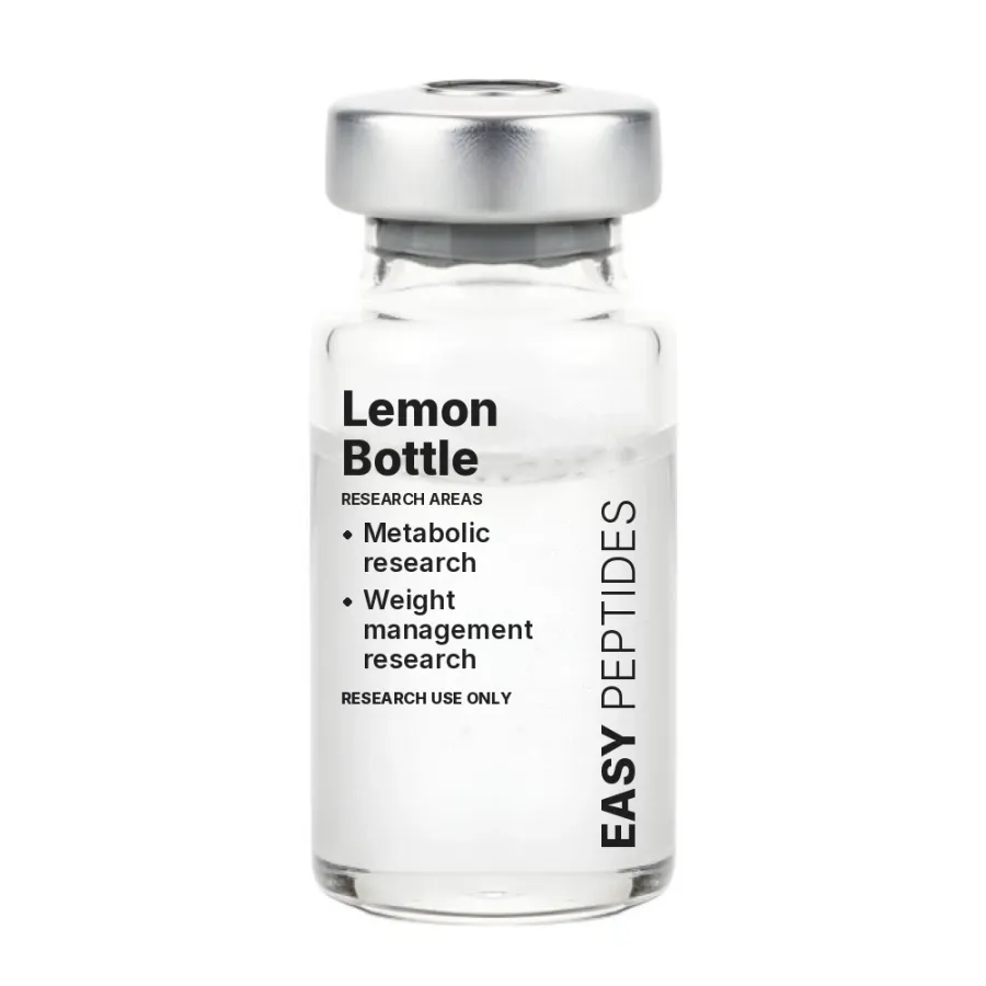 Lemon Bottle vial Lemon Bottle research peptide vial, Easy Peptides