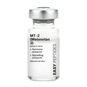 MT-2 (Melanotan 2) research peptide vial, Easy Peptides
