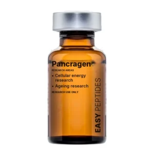 Pancragen research peptide vial, Easy Peptides