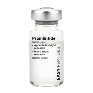 Pramlintide research peptide vial, Easy Peptides