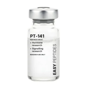PT-141 research peptide vial, Easy Peptides