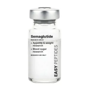Semaglutide research peptide vial, Easy Peptides