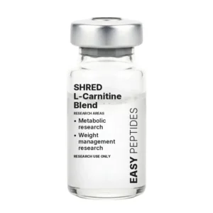 SHRED L-Carnitine Blend research peptide vial, Easy Peptides