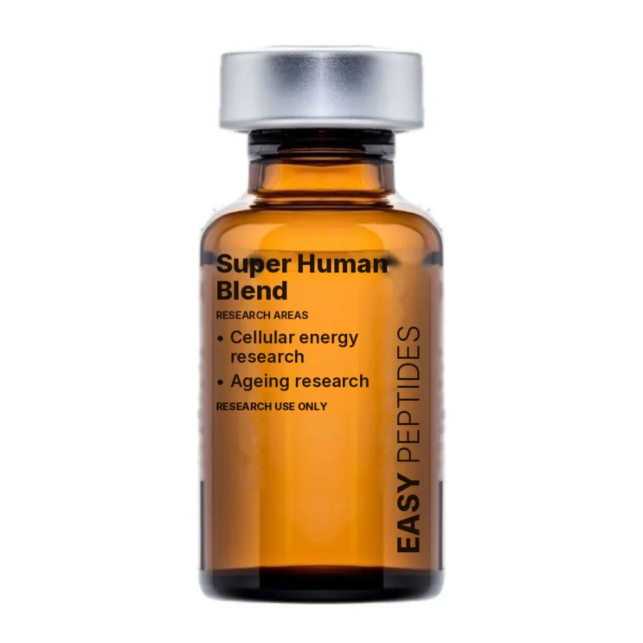 Super Human Blend vial Super Human Blend research peptide vial, Easy Peptides