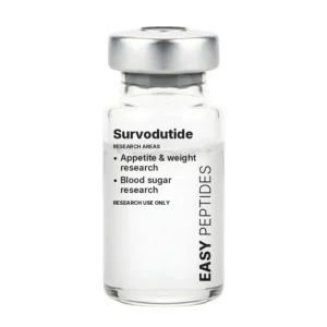 Survodutide research peptide vial, Easy Peptides
