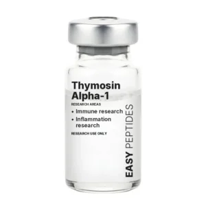 Thymosin Alpha-1 research peptide vial, Easy Peptides
